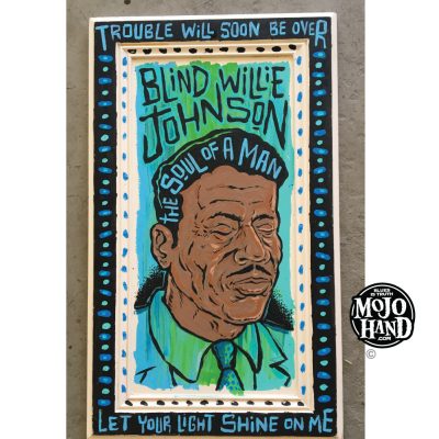 Blind Willie Johnson Blues painting