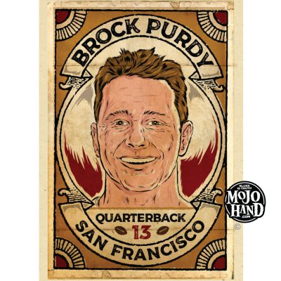 Brock Purdy Football tribute Poster