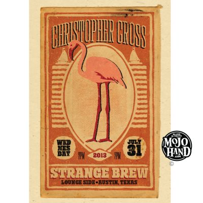 Christopher Cross concert poster