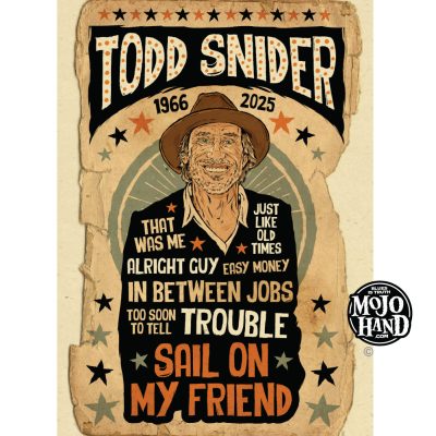 Todd Snider tribute art print