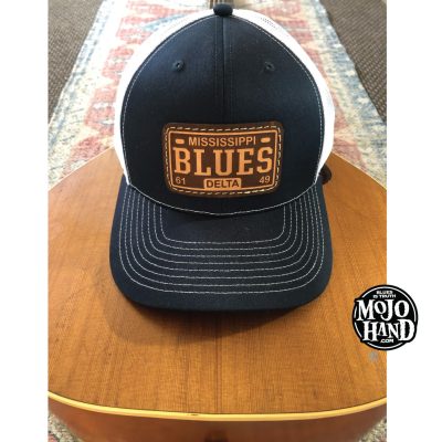Delta Blues Leather patch hat
