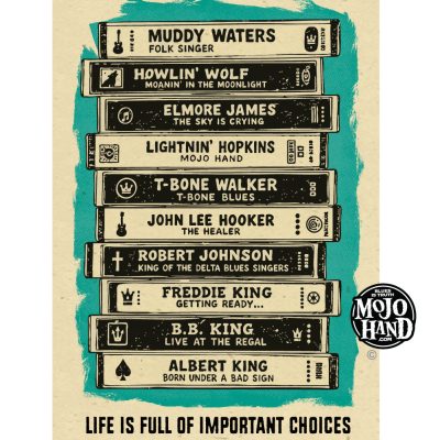 Blues is full of important choice poster